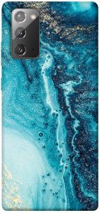 Чохол Блакитна фарба для Galaxy Note 20