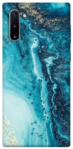 Чохол Блакитна фарба для Galaxy Note 10 (2019)