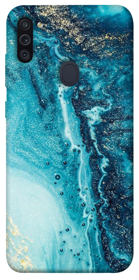 Чохол Блакитна фарба для Galaxy M11 (2020)