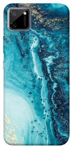 Чохол Блакитна фарба для Realme C11
