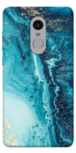 Чехол Голубая краска для Xiaomi Redmi Note 4 (Snapdragon)