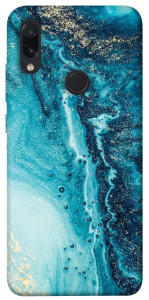 Чехол Голубая краска для Xiaomi Redmi Note 7