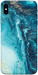 Чехол Голубая краска для iPhone XS