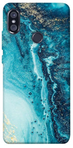Чехол Голубая краска для Xiaomi Redmi Note 5 Pro