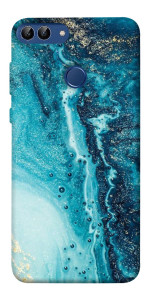 Чехол Голубая краска для Huawei Enjoy 7S
