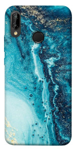 Чехол Голубая краска для Huawei P20 Lite