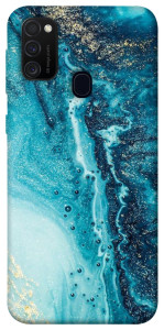 Чехол Голубая краска для Samsung Galaxy M30s