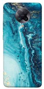 Чехол Голубая краска для Xiaomi Poco F2 Pro