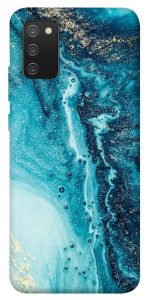 Чохол Блакитна фарба для Galaxy A02s