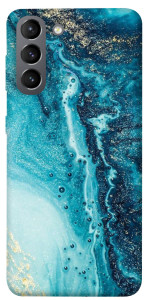 Чехол Голубая краска для Galaxy S21