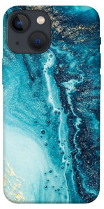Чохол Блакитна фарба для iPhone 13 mini