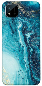 Чехол Голубая краска для Realme C11 (2021)