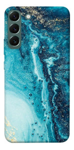 Чохол Блакитна фарба для Galaxy S22+