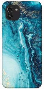Чохол Блакитна фарба для Galaxy A03