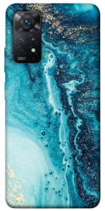 Чехол Голубая краска для Xiaomi Redmi Note 11 Pro 5G
