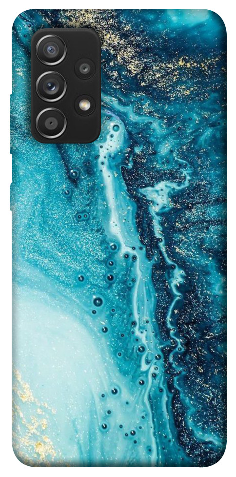 Чохол Блакитна фарба для Galaxy A52s