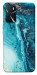 Чехол Голубая краска для Oppo A16