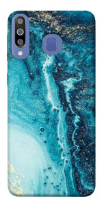Чохол Блакитна фарба для Galaxy M30