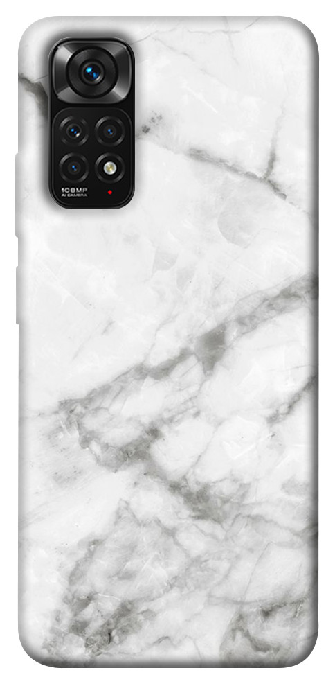Чехол Белый мрамор 3 для Xiaomi Redmi Note 11 (Global)