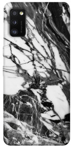 Чехол Calacatta black marble для Galaxy A41 (2020)