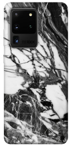 Чехол Calacatta black marble для Galaxy S20 Ultra (2020)