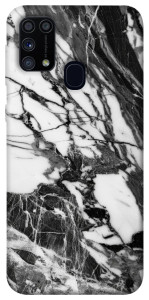 Чохол Calacatta black marble для Galaxy M31 (2020)