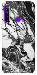 Чехол Calacatta black marble для Realme 5