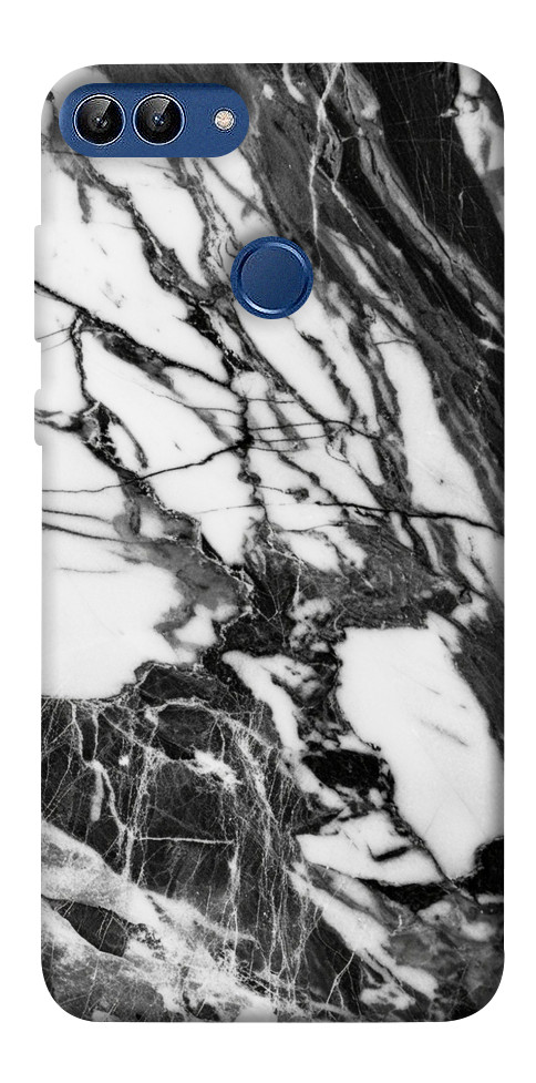 Чохол Calacatta black marble для Huawei P Smart