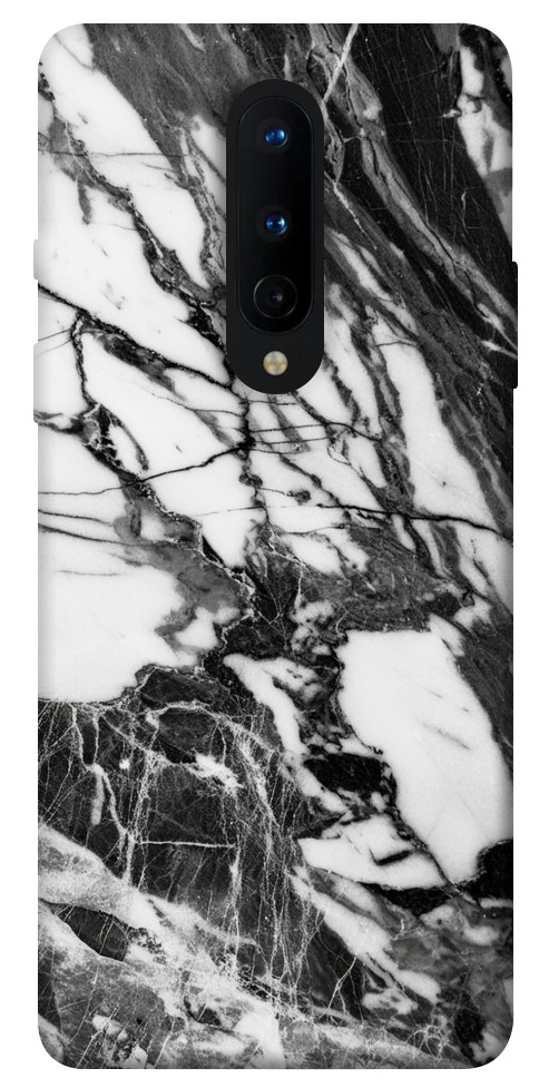 Чохол Calacatta black marble для OnePlus 8