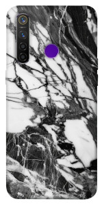 Чехол Calacatta black marble для Realme 5 Pro