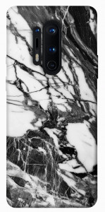 Чехол Calacatta black marble для OnePlus 8 Pro