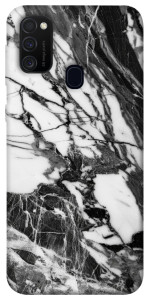 Чехол Calacatta black marble для Galaxy M30s