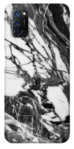 Чехол Calacatta black marble для Oppo A52