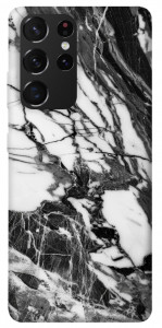 Чохол Calacatta black marble для Galaxy S21 Ultra