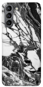 Чехол Calacatta black marble для Galaxy S21