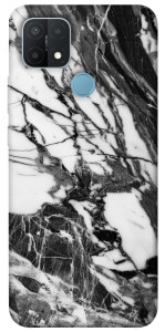 Чехол Calacatta black marble для Oppo A15