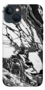 Чохол Calacatta black marble для iPhone 13