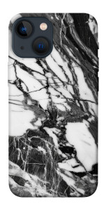 Чохол Calacatta black marble для iPhone 13 mini
