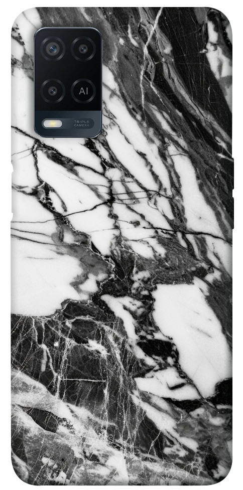 Чехол Calacatta black marble для Oppo A54 4G