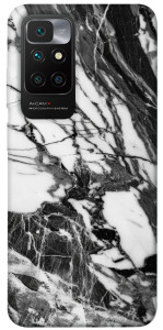 Чохол Calacatta black marble для Xiaomi Redmi 10