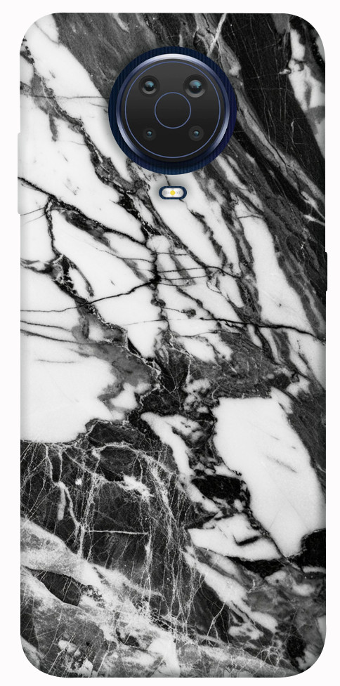 Чехол Calacatta black marble для Nokia 6.3