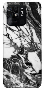 Чохол Calacatta black marble для Xiaomi Redmi 10C