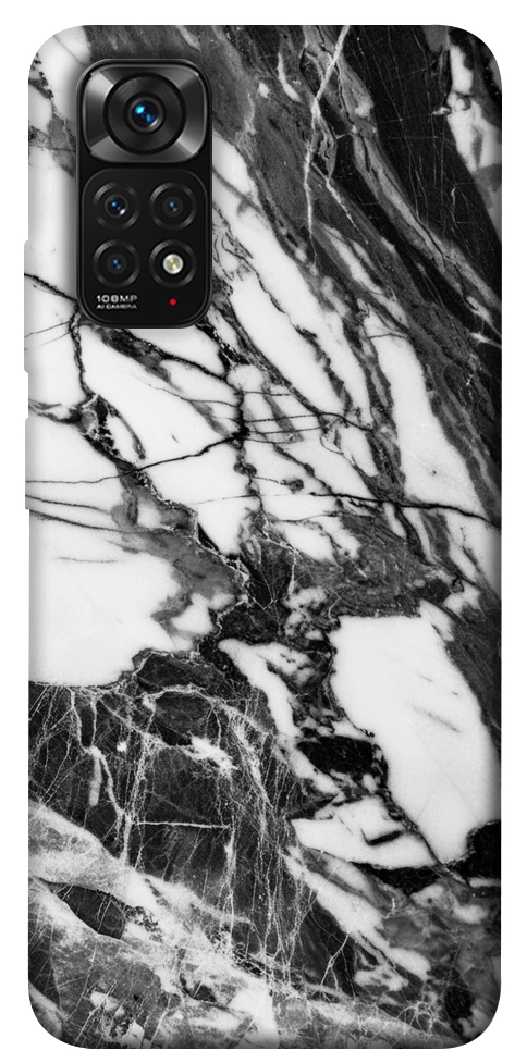 Чохол Calacatta black marble для Xiaomi Redmi Note 11 (Global)