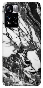 Чохол Calacatta black marble для Xiaomi Redmi Note 11 5G