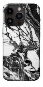 Чохол Calacatta black marble для iPhone 14 Pro