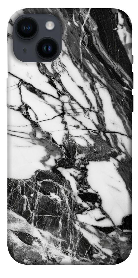 Чехол Calacatta black marble для iPhone 14 Plus