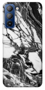 Чохол Calacatta black marble для TECNO Pop 5 LTE