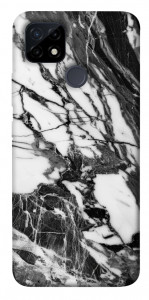 Чехол Calacatta black marble для Realme C21Y