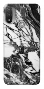 Чохол Calacatta black marble для Мotorola Moto E20