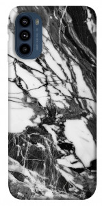 Чехол Calacatta black marble для Motorola Moto G41